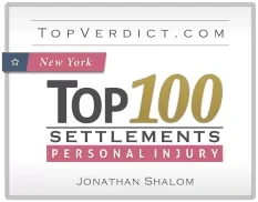 New York Top 100 Settlements Personal Injury