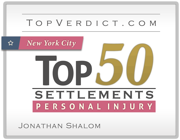 New York Top 50 Settlements Personal Injury