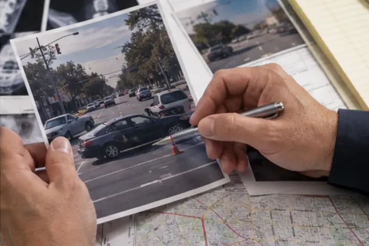 Forest Hills auto injury lawyer reviewing medical and crash evidence