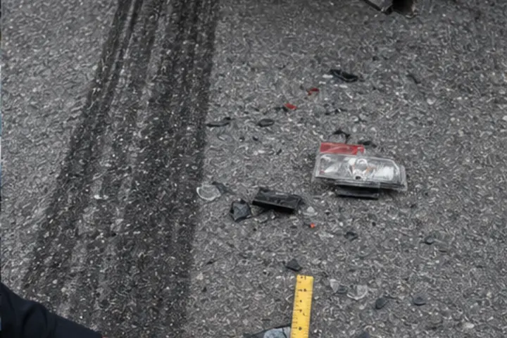 Commercial truck accident attorney investigating a Queens crash