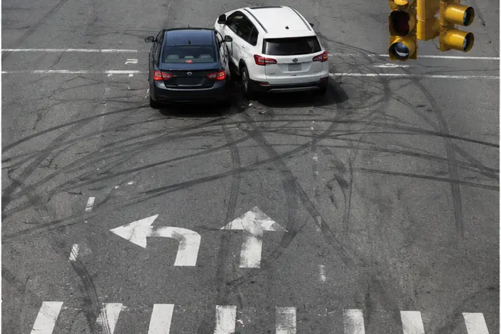 Multi-car accident attorney investigating a Forest Hills pileup