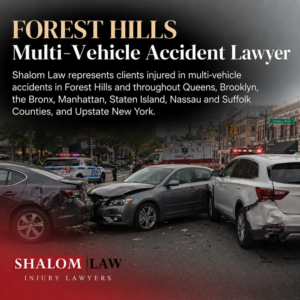 Multi Vehicle Accident Lawyer Forest Hills Ny Scene